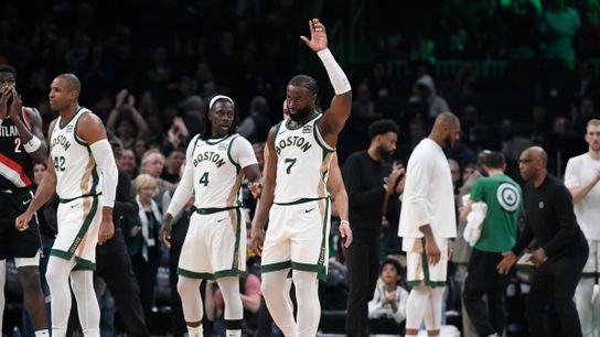 Karalis: On a night featuring one new Hall of Famer on the sidelines, Jaylen Brown starts building a potential case of his own taken at TD Garden (Celtics)
